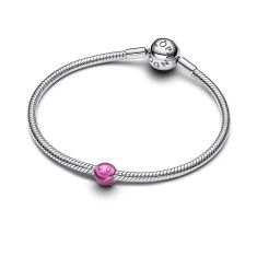 Pandora Pink Happy Face Mini Charm