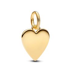 Pandora Engravable Heart Tag Gold-Plated Pendant