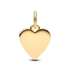 Pandora Engravable Heart Tag Gold-Plated Pendant