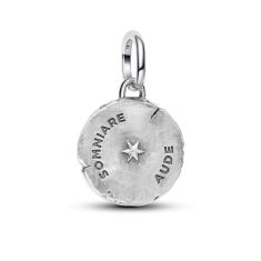 Pandora Butterfly Two-Tone Medallion Charm
