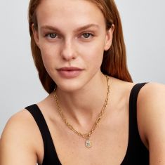 Pandora ME Eye Two-Tone Medallion Charm