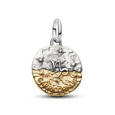 Pandora ME Capricorn Zodiac Two-Tone Medallion Charm