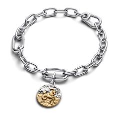 Pandora ME Capricorn Zodiac Two-Tone Medallion Charm