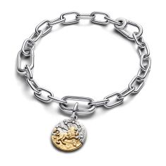 Pandora ME Leo Zodiac Two-Tone Medallion Charm