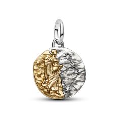 Pandora ME Virgo Zodiac Two-Tone Medallion Charm 1