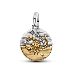 Pandora ME Scorpio Zodiac Two-Tone Medallion Charm 1