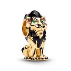 Pandora - Disney, Villains Scar Gold-Plated Charm 1