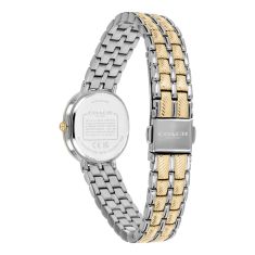 COACH Harlow Silver Dial Two-Tone Bracelet Watch 24x26mm - 14504701