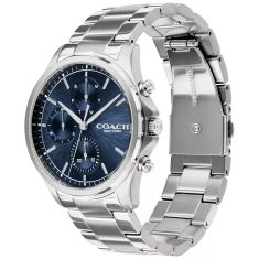 COACH Oliver Blue Dial Stainless Steel Bracelet Watch 41mm - 14602776