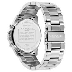 COACH Oliver Blue Dial Stainless Steel Bracelet Watch 41mm - 14602776