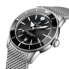 Breitling Superocean Heritage B31 Automatic 42 Black Dial Stainless Steel Watch 42mm - AB3111241B1A1