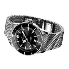 Breitling Superocean Heritage B31 Automatic 42 Black Dial Stainless Steel Watch 42mm - AB3111241B1A1
