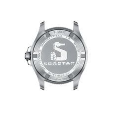 Tissot Seastar 1000 Quartz Turquoise Blue Dial Stainless Steel Watch 36mm - T1202101109100