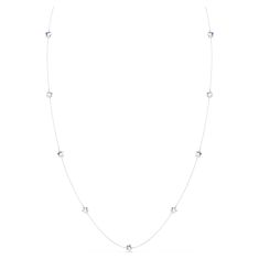 Swarovski Chroma Star Crystal Strandage Necklace, Rhodium-Plated 1