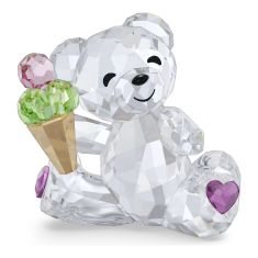 Swarovski Crystal Kris Bear Ready to Disco Figurine | REEDS Jewelers