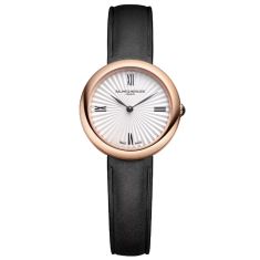 Joia de Baume & Mercier 10849 Quartz Silver Dial Blue Leather