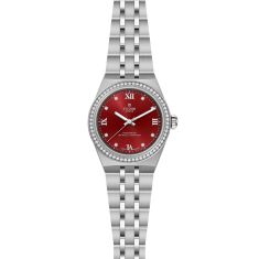 TUDOR Royal Burgundy Dial Stainless Steel Diamond Watch 30mm - M2830A1S0-0002