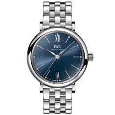 IWC Portofino Automatic Blue Dial Stainless Steel Watch 34mm - IW357413 IWC Portofino Automatic Blue Dial Stainless Steel Watch 34mm - IW357413