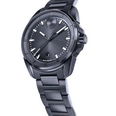 Movado BOLD Verso S Blue Ion-Plated Stainless Steel Watch 42mm - 3601479