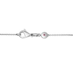 Roberto Coin 1/3ctw Diamond 18k White Gold Cross Pendant Necklace