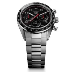 TAG Heuer CARRERA Chronograph Sport Automatic Black Dial Stainless Steel Watch 42mm - CDB2110.BA0054