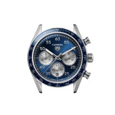 TAG Heuer CARRERA Chronograph Sport Automatic Blue Dial Stainless Steel Watch 42mm - CDB2111.BA0054