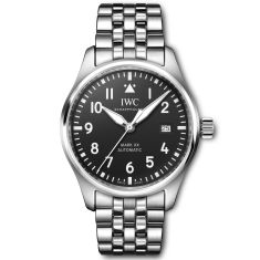 IWC Pilot's Watch Mark XX Black Dial Stainless Steel Watch 40mm