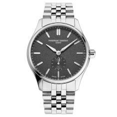 Men's Frederique Constant Classics Index Automatic Grey Dial Stainless Steel Watch 39mm - FC-530G3B6 Men's Frederique Constant Classics Index Automatic Grey Dial Stainless Steel Watch 39mm - FC-530G3B6