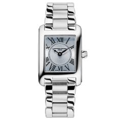 Ladies' Frederique Constant Classics Carrée Blue Dial Stainless Steel Watch 30mm - FC-200LBMC26B Ladies' Frederique Constant Classics Carrée Blue Dial Stainless Steel Watch 30mm - FC-200LBMC26B