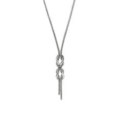 John Hardy Infinite Love Knot Sterling Silver Necklace 1