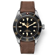 Previously Owned TUDOR Black Bay Fifty-Eight Brown Leather Strap Watch 39mm - M79030N-0002 Previously Owned TUDOR Black Bay Fifty-Eight Brown Leather Strap Watch 39mm - M79030N-0002
