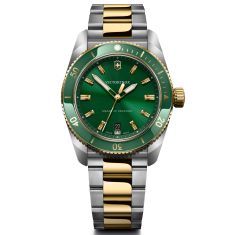 Rado HyperChrome Chronograph Green Dial Two-Tone Bracelet Watch