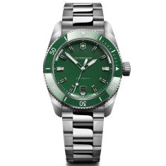 Citizen Eco-Drive Tsuyosa Green Dial and Stainless Steel Bracelet