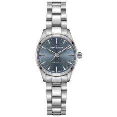 Hamilton Jazzmaster Lady Quartz Blue Dial Stainless Steel Watch 32mm - H32301141 Hamilton Jazzmaster Lady Quartz Blue Dial Stainless Steel Watch 32mm - H32301141