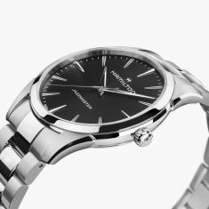Hamilton Jazzmaster Quartz Black Dial Stainless Steel Watch 40mm - H32461131