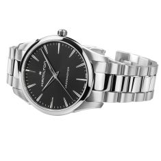 Hamilton Jazzmaster Quartz Black Dial Stainless Steel Watch 40mm - H32461131