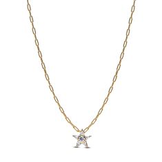 Pandora Sparkling Stella Gold-Plated Pendant Necklace 1