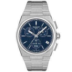 Citizen Eco-Drive Zenshin Chrono Super Titanium Blue Dial Bracelet