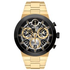 Movado BOLD Fusion Chronograph Bronze PVD-Finished Bracelet Watch