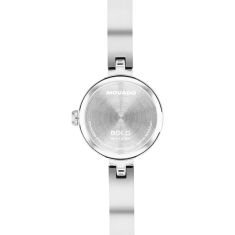 Movado BOLD Bangle Mini Crystal Dial Stainless Steel Watch 23mm - 3601402