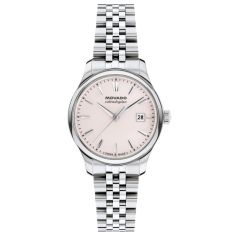 Movado Heritage Series Calendoplan Light Pink Dial Stainless Steel Watch 27mm - 3650231 Movado Heritage Series Calendoplan Light Pink Dial Stainless Steel Watch 27mm - 3650231