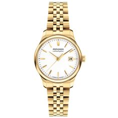 Movado Heritage Series Calendoplan White Dial Gold-Tone Watch 27mm - 3650239 Movado Heritage Series Calendoplan White Dial Gold-Tone Watch 27mm - 3650239