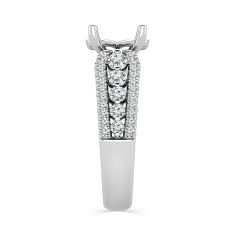 3/4ctw Diamond White Gold Engagement Ring Setting - Design Collection