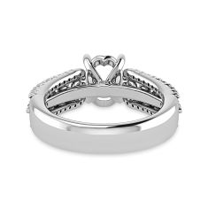 3/4ctw Diamond White Gold Engagement Ring Setting - Design Collection