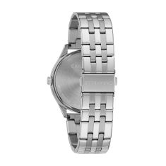 Caravelle by Bulova Dress Quartz Blue Dial Stainless Steel Watch 41mm - 43B151