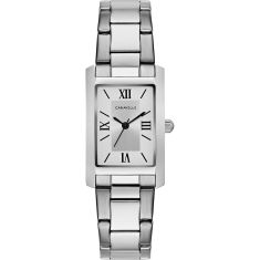 Caravelle by Bulova Dress Quartz Silver-Tone Dial Stainless Steel Watch 21mm - 43L203 Caravelle by Bulova Dress Quartz Silver-Tone Dial Stainless Steel Watch 21mm - 43L203