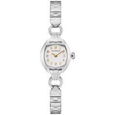 Caravelle by Bulova Vintage Classic Quartz Silver-Tone Dial Stainless Steel Watch 19mm - 43L225 Caravelle by Bulova Vintage Classic Quartz Silver-Tone Dial Stainless Steel Watch 19mm - 43L225