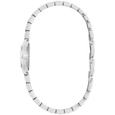 Caravelle by Bulova Vintage Dress Quartz Silver-Tone Dial Stainless Steel Watch 20mm - 43L228