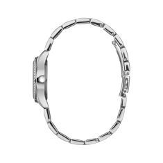 Caravelle by Bulova Sport Quartz Silver-Tone Dial Stainless Steel Watch 28mm - 43M120