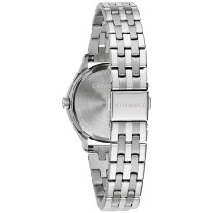 Caravelle by Bulova Dress Quartz Silver-Tone Dial Stainless Steel Watch 32mm - 43X104